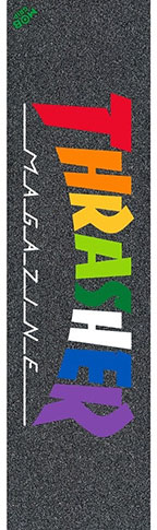 Mob Grip 9" Thrasher Rainbow - Skateboard Grip Tape