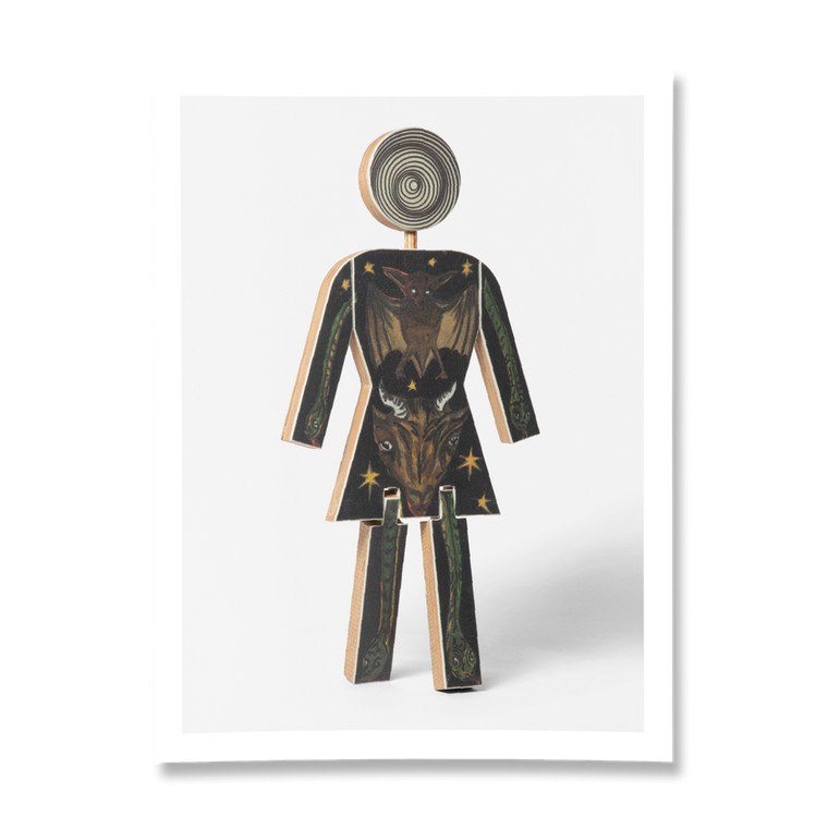 Girl Marcel Dzama Modernica Og Photo Print 18 X 24