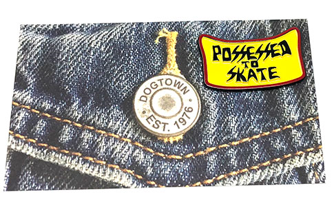 Dogtown Possessed To Skate Enamel Pin