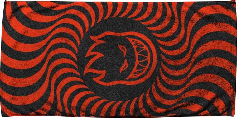 Spitfire Bighead Swirl Ii Black/red Towel