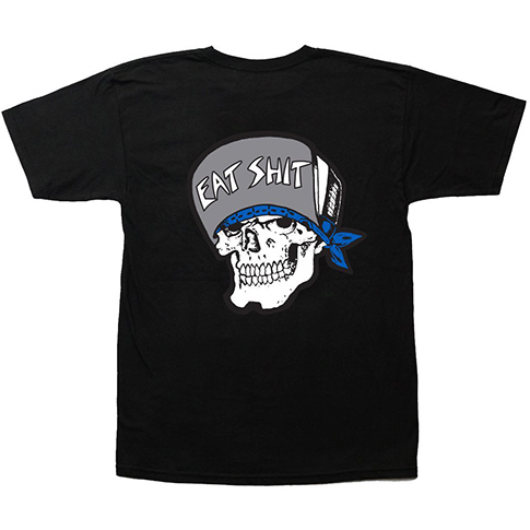 Dogtown Eat Shit Black Ss M - Skateboard Tshirt