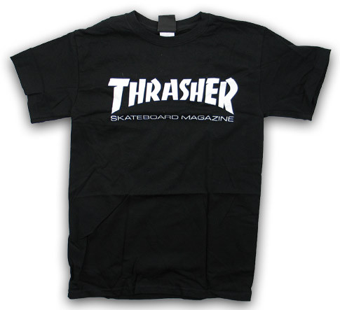 Thrasher Skate Mag Black Ss M - Skateboard Tshirt