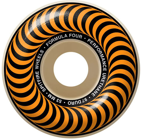 Spitfire Formula Four Classic 53mm 97d (set Of 4) - Skateboard Wheels