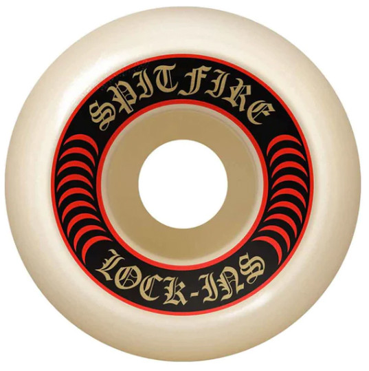 Spitfire Formula Four Lock Ins 53mm 101d (set Of 4) - Skateboard Wheels