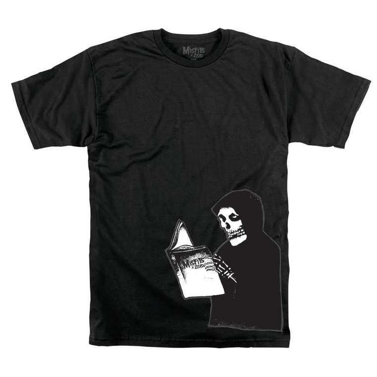 Zero Misfits Ghost Stories Black Ss M - Skateboard Tshirt