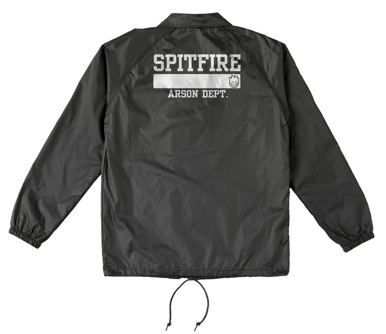 Spitfire Arson Department Black/white Windbreaker Jacket M