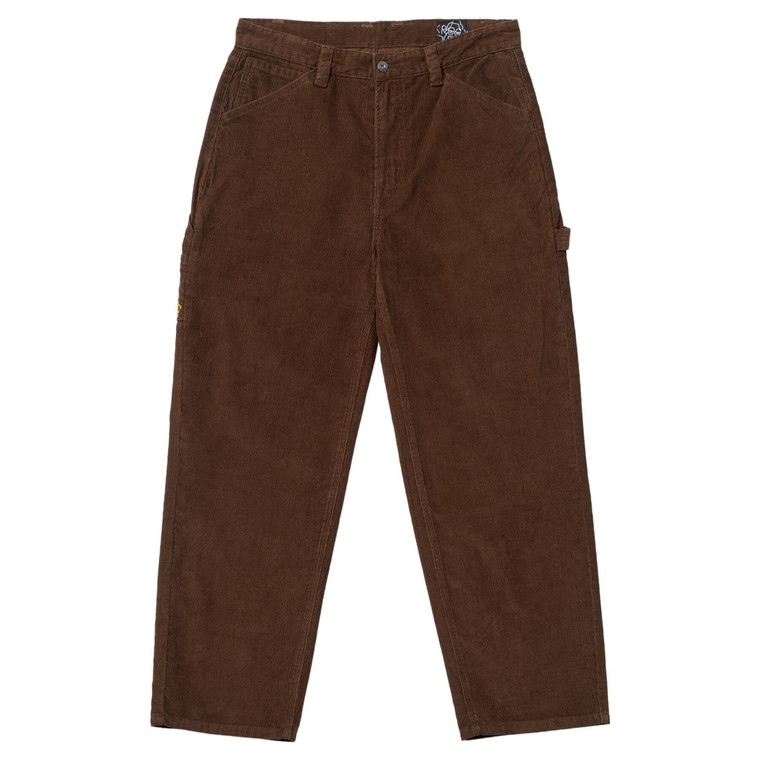 Krooked Shmoo Brown Carpenter Pants L