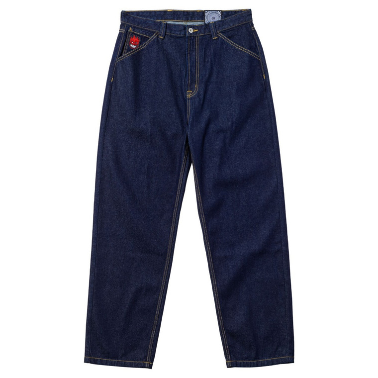 Spitfire Bighead Fill Dark Wash Denim Pants L