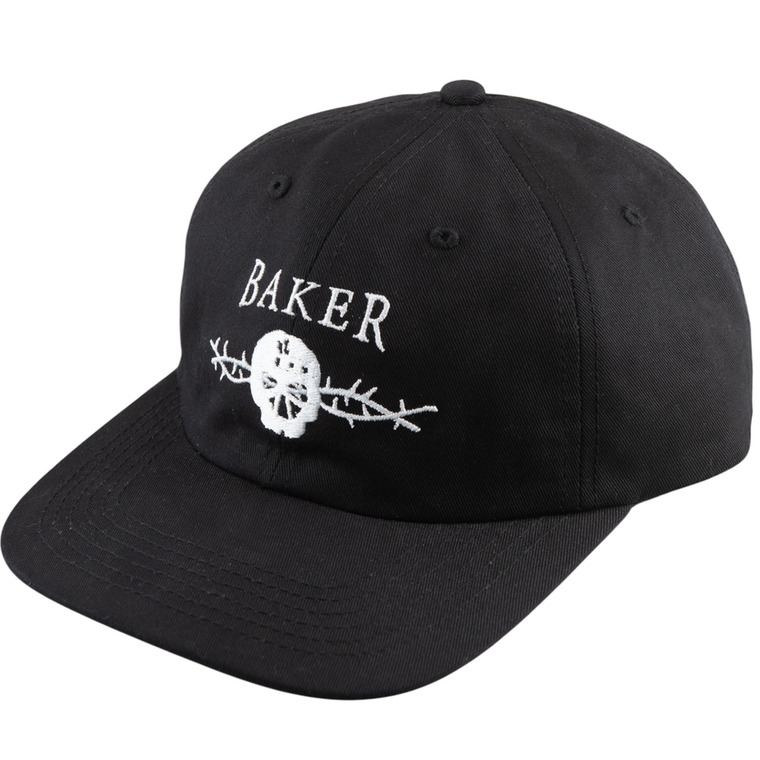 Baker Thorns Snapback Hat Black -  Skateboard Hat