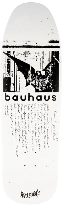 Welcome X Bauhaus Bela On Gaia Shaped Deck 9.60 X 31.75 -  Skateboard Deck