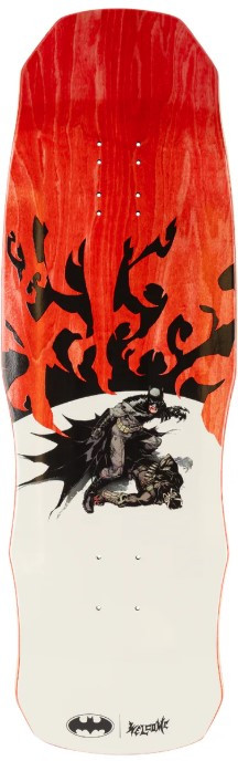 Welcome X Batman Talons On Dark Lord Shaped Deck 9.85 X 31.75 -  Skateboard Deck