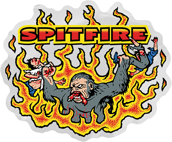 Spitfire - Maulers Decal 5.5"