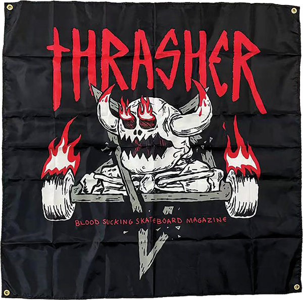 Toy Machine - Thrasher Monster-gram Flag 36"x60"