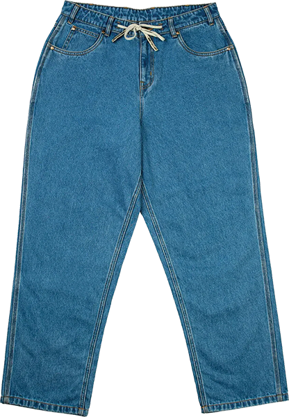 Dgk - Muni Denim Jean 38 Washed Indigo
