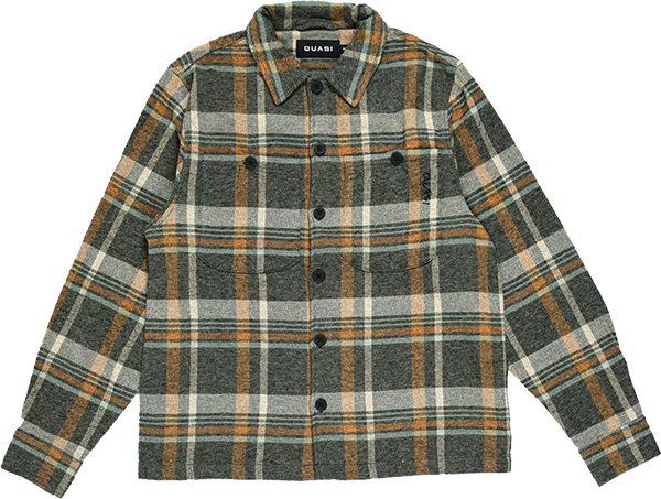 Quasi - Naomi Ls Button-up Xx-harvest Plaid