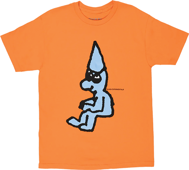 Quasi - Sitting Ss L-orange - Skateboard Tshirt