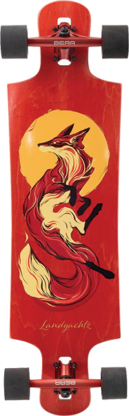 Landyachtz - Drop Hammer Sun Fox Complete-10x36.5 - Complete Skateboard