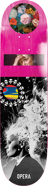 Opera - Bouquet Deck-8.7 Pink - Skateboard Deck