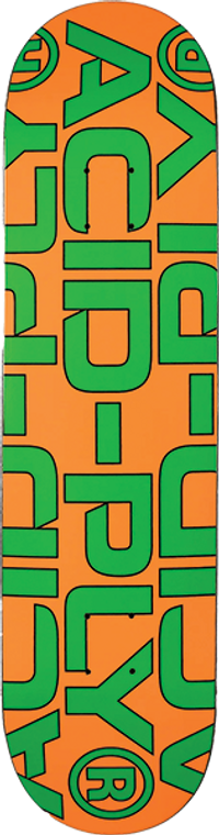 Quasi - Ply Deck-8.0 Orange - Skateboard Deck