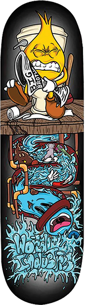 World Industries - Flushed Deck-8.1 - Skateboard Deck