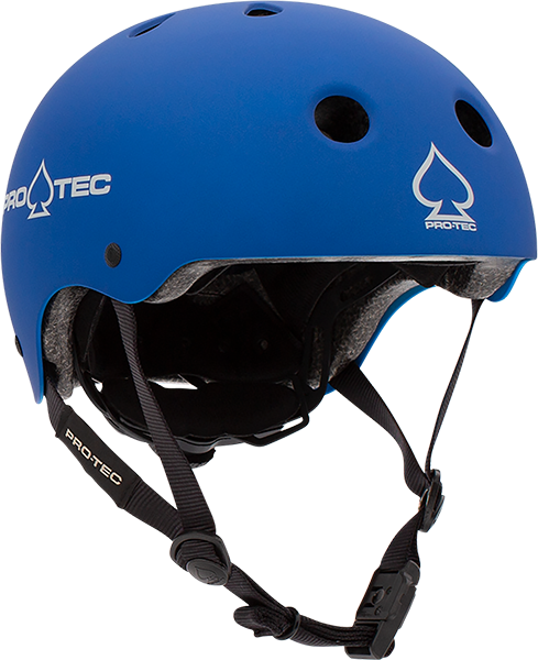 Pro Tec - Jr.classic Ys-metallic Blu Helmet Cpsc - Skateboard Helmet