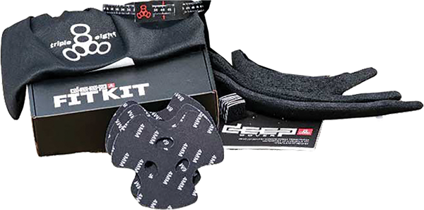 Triple 8 - Deep Cover Fit Kit Xl/ Xxl - Skateboard Helmet