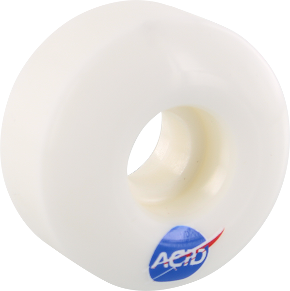 Acid Chemical Co. - Type A Space 54mm 99a White - Skateboard Wheels (Set Of Four)