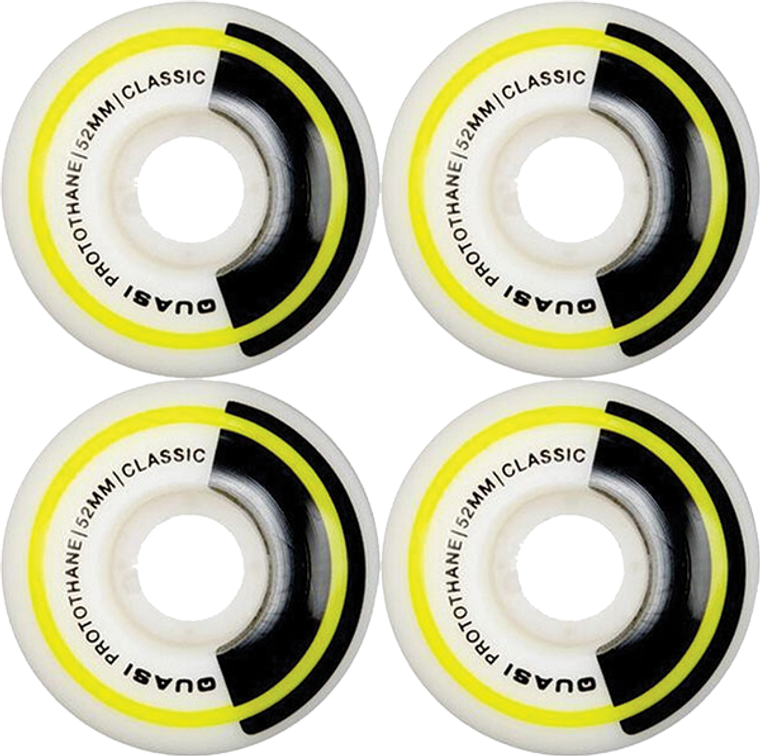 Quasi - Class Wheel 52mm White - Skateboard Wheels (Set Of Four)