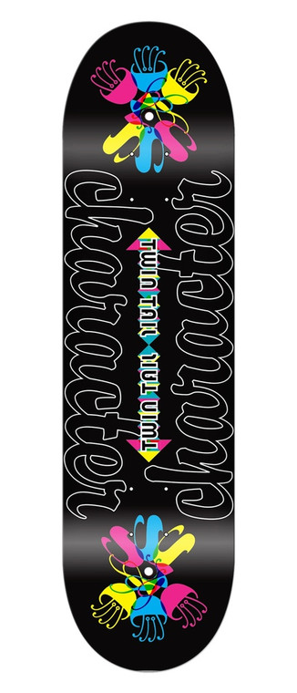 Character Team Char Twin Tail Deck 8.50 - Skateboard Deck
