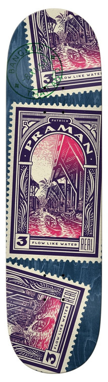 Real Praman Airmail Deck 8.25 - Skateboard Deck