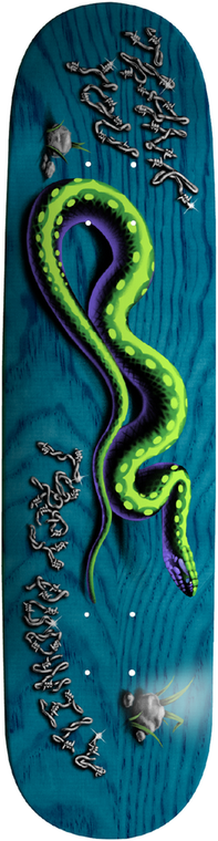 Thank You Torey Pudill Serpent Series Deck 8.25 - Skateboard Deck