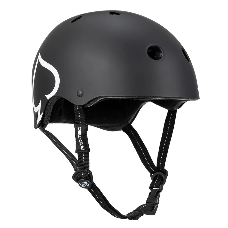 Pro Tec Low Pro Certified Matte Black Xl/xxl - Skateboard Helmet
