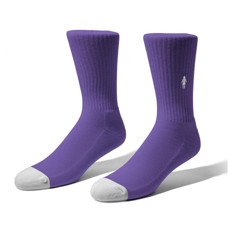 Girl Og Socks Purple - Skateboard Socks