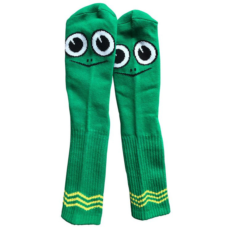 Toy Machine Turtle Boy Socks Green - Skateboard Socks