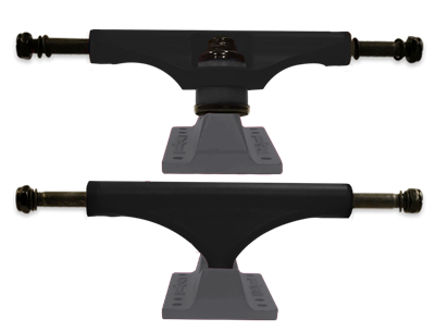 Litezpeed 5.25 Black/gunmetal Truck - Skateboard Trucks (Pair)