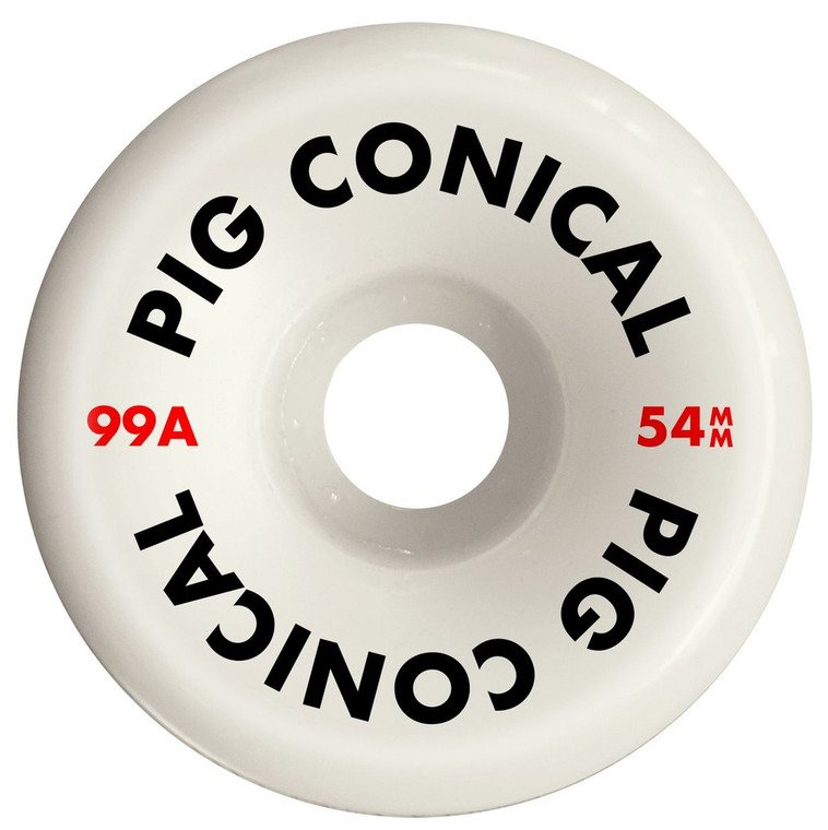 Pig Conical 54mm 99a (set Of 4) - Skateboard Wheels