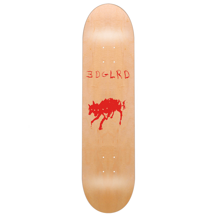 Edglrd Team Hell Hound Natural Deck 8.25 - Skateboard Deck