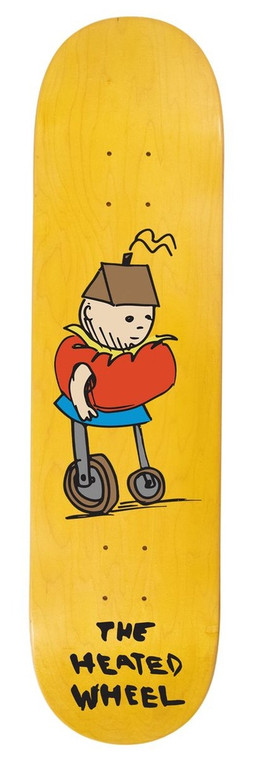 The Heated Wheel Team People Mover Kids Deck 7.5 X 28.5 - Skateboard Deck