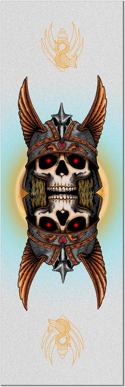 Powell Peralta  10.5" X 33" Anderson Skull Egg Clear Sheet - Skateboard Grip Tape