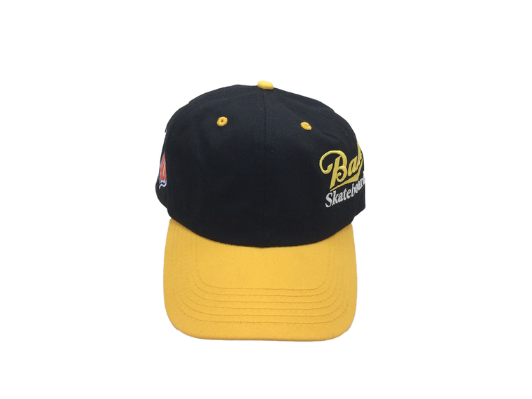 Baker Cool Place Snapback Hat Black/yellow - Skateboard Hat