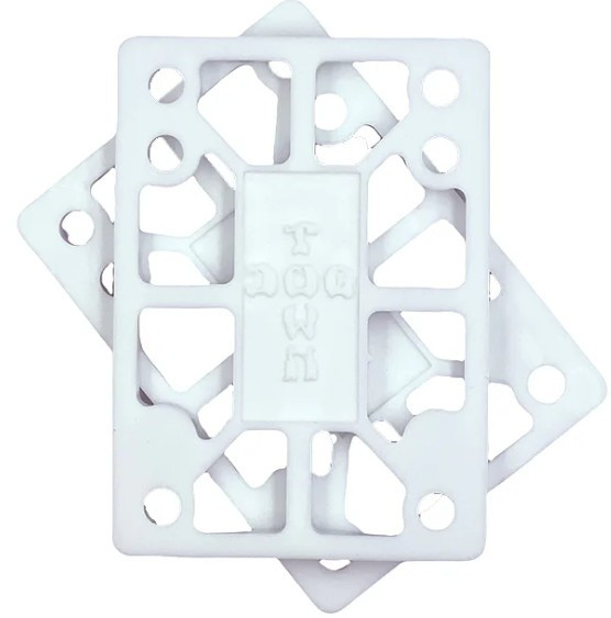 Dogtown Risers 1/4" White
