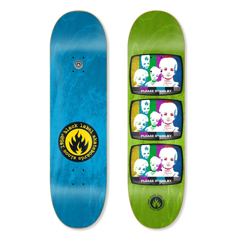 Black Label Team Stand By Deck 8.5 - Skateboard Deck