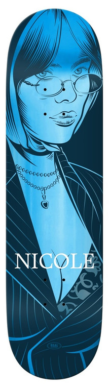 Real Nicole Crush Ltd Twin Nose Deck 8.25 - Skateboard Deck