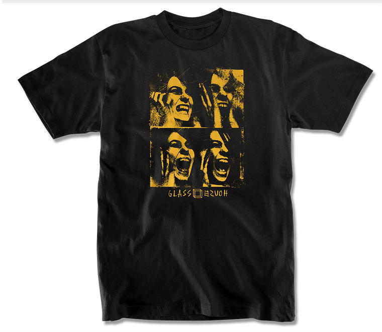 Glass House Possessed Black Ss Xl - Skateboard Tshirt