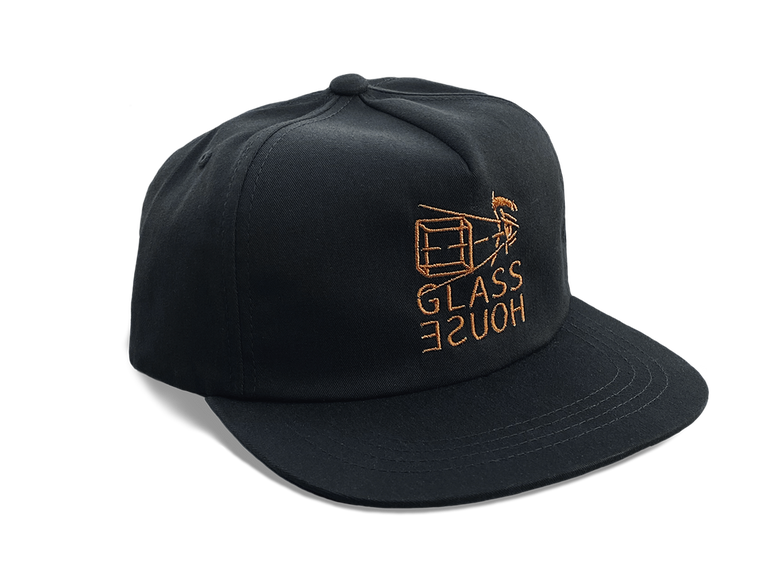 Glass House Projection 5 Panel Hat Black