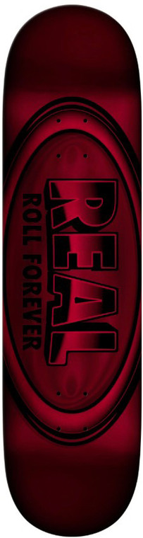 Real Team Dbx Oval Red Foil Deck 8.38 - Skateboard Deck