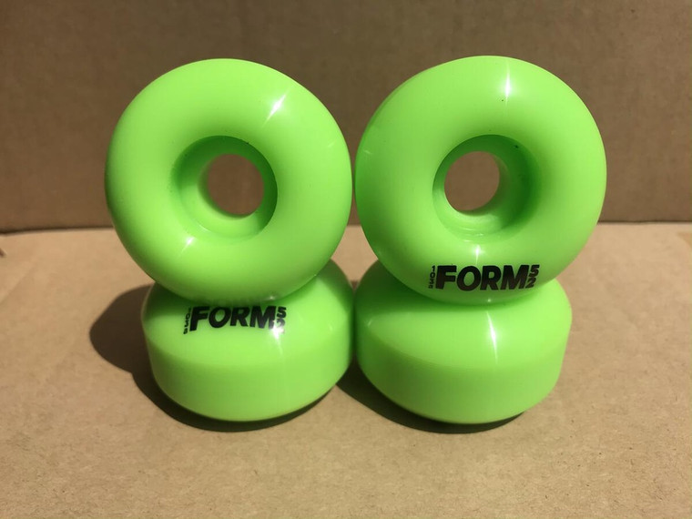 Form Lime Green 52mm 103a (set Of 4) - Skateboard Wheels