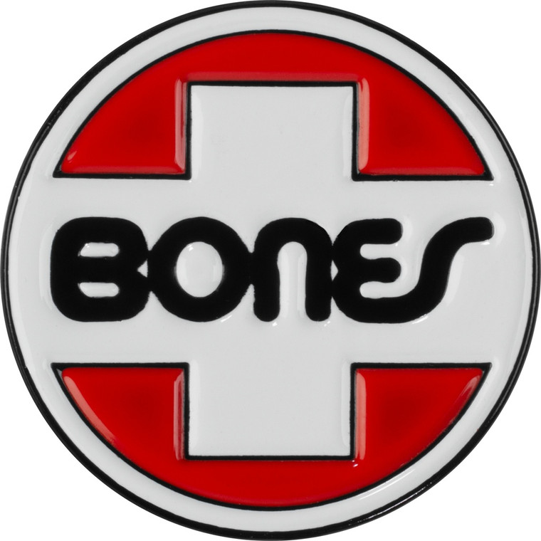 Bones Og Swiss Circle Lapel Pin