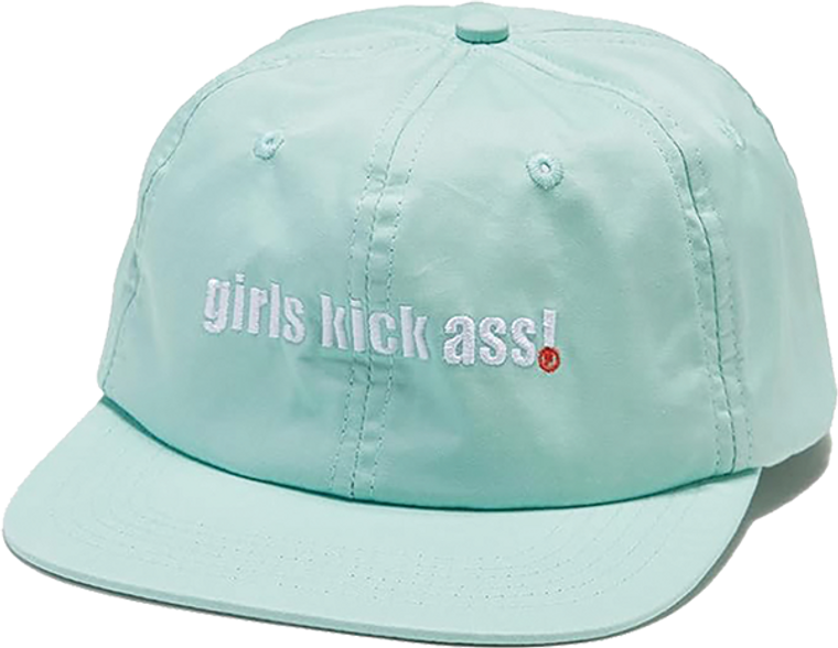 Foundation - Girls Kick Ass Hat Adj-mint - Skateboard Hat