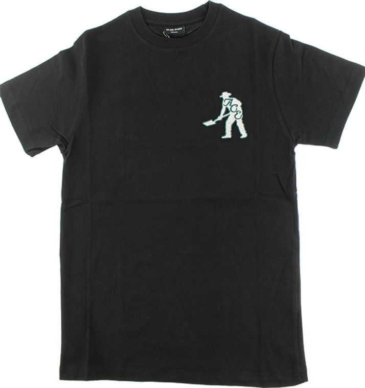 Ace Trucks - Passport Spade Ss Xl-black - Skateboard Tshirt